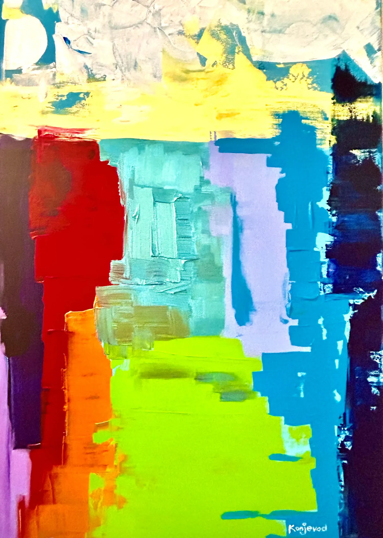 Rainbow gallery art