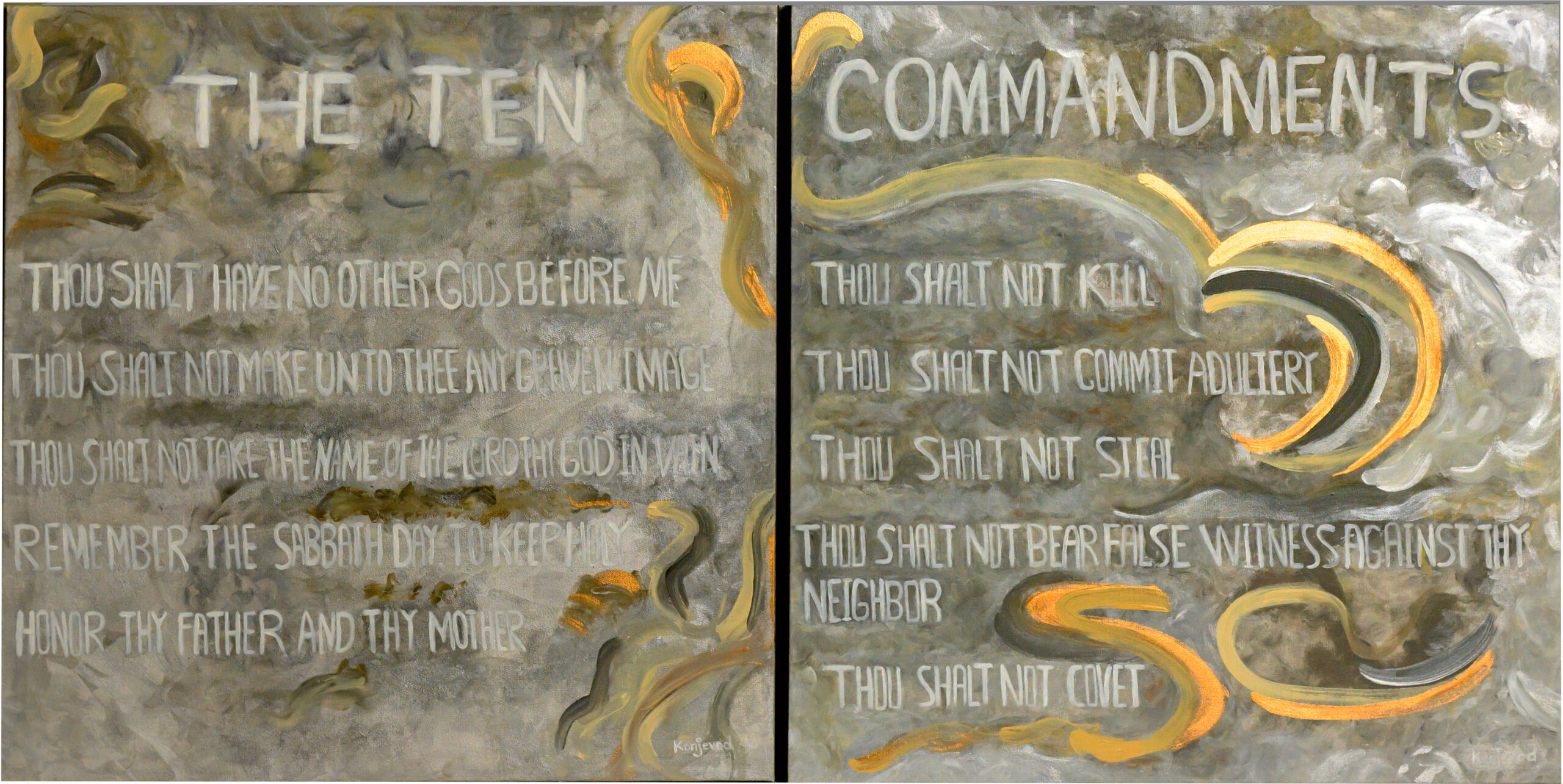 The Ten Commandments gallery art